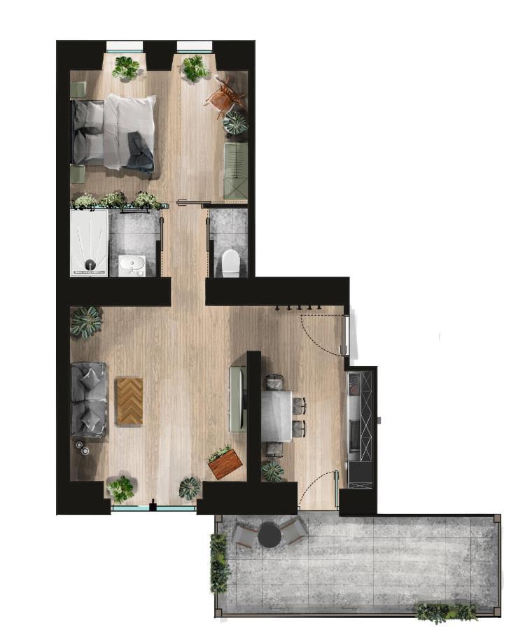 וינה Urban Jungle Apartments מראה חיצוני תמונה